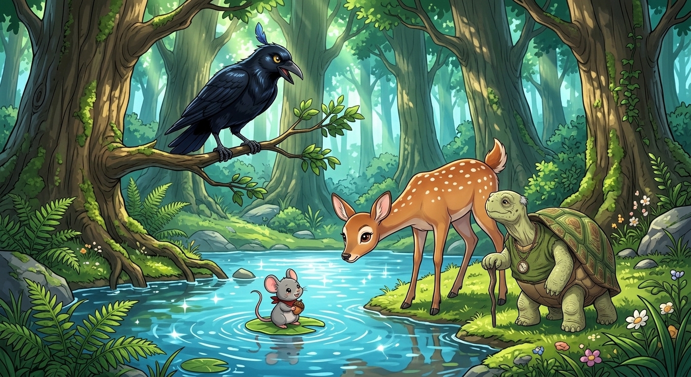 The Four Forest Friends